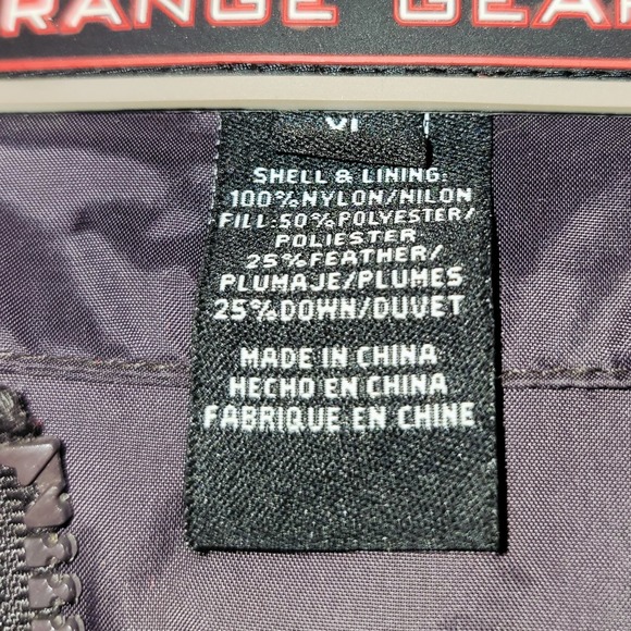 Roper Range Gear Quilted Down Jacket Men's XL Snap Front Insulated Bomber - Picture 6 of 10